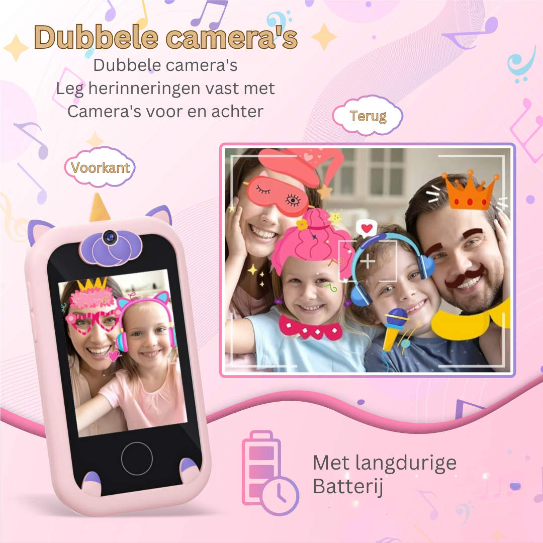 KiddieClick educatieve kindersmartphone