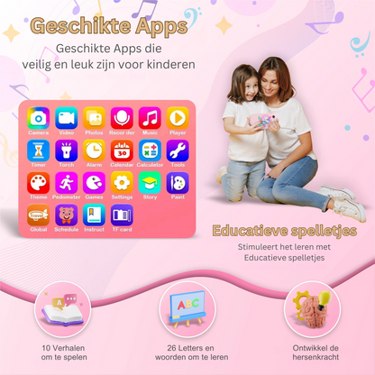 KiddieClick educatieve kindersmartphone