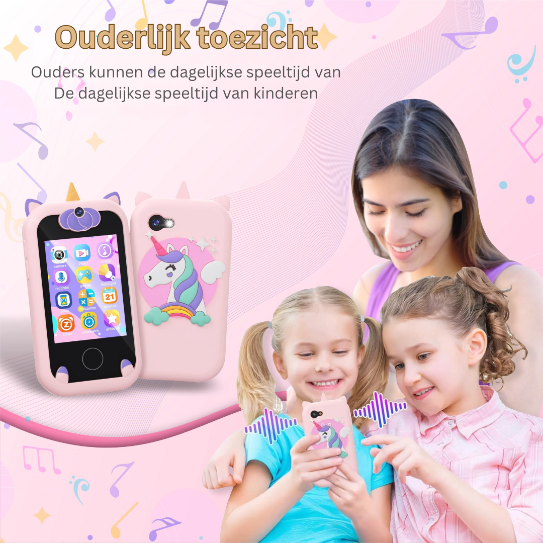 KiddieClick educatieve kindersmartphone