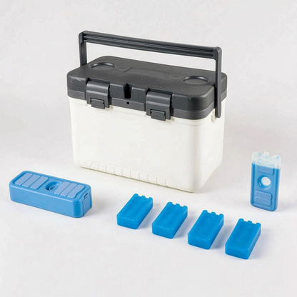 Compacte draagbare koelbox