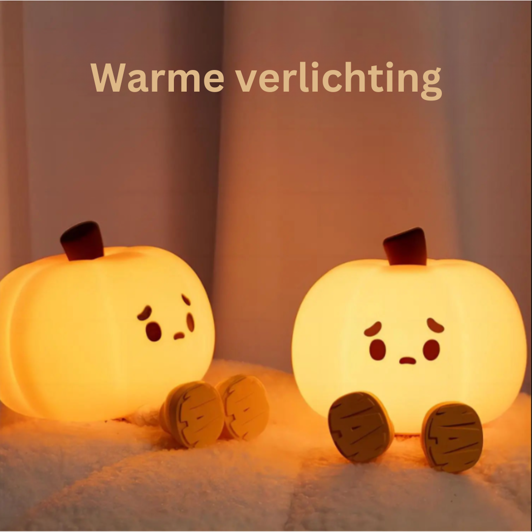 PumpkinGlow siliconen nachtlampje