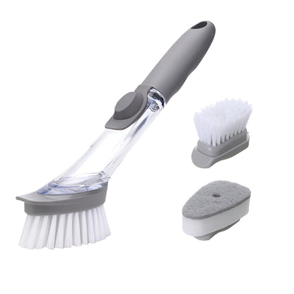 DishMaster afwasborstel met zeepdispenser