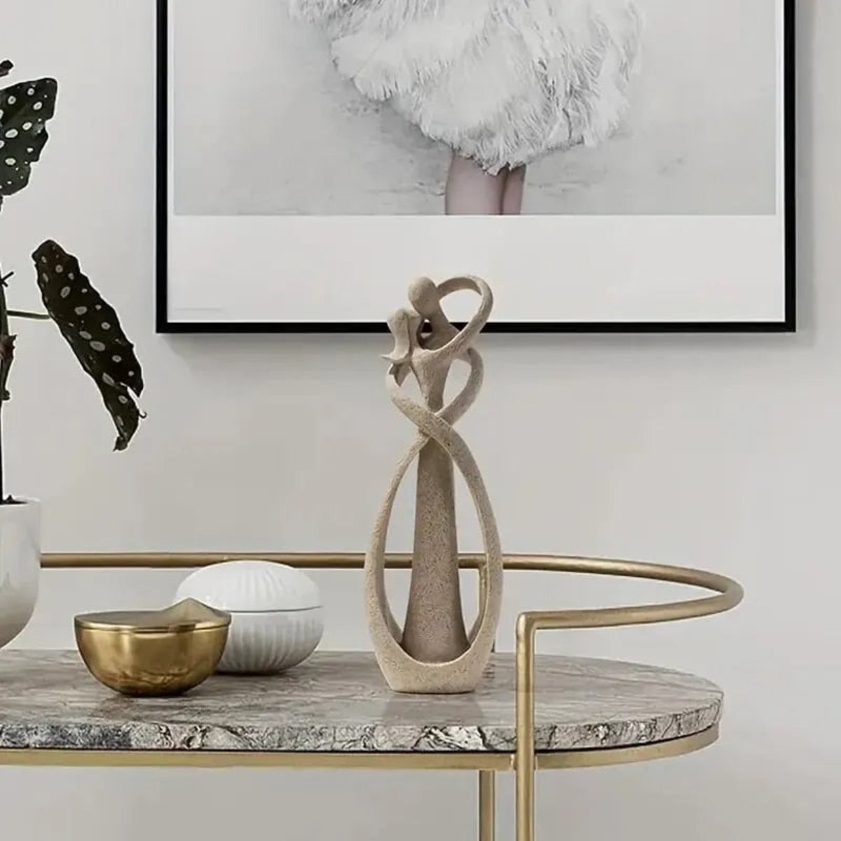 Lumio LoveKiss Duo harssculptuur