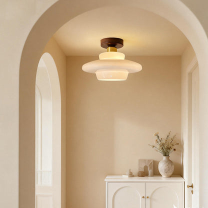 Odior Scandinavische glazen plafondlamp