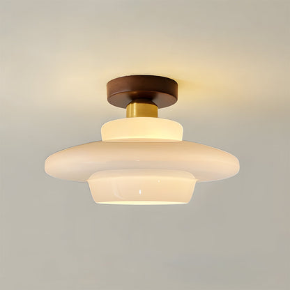 Odior Scandinavische glazen plafondlamp