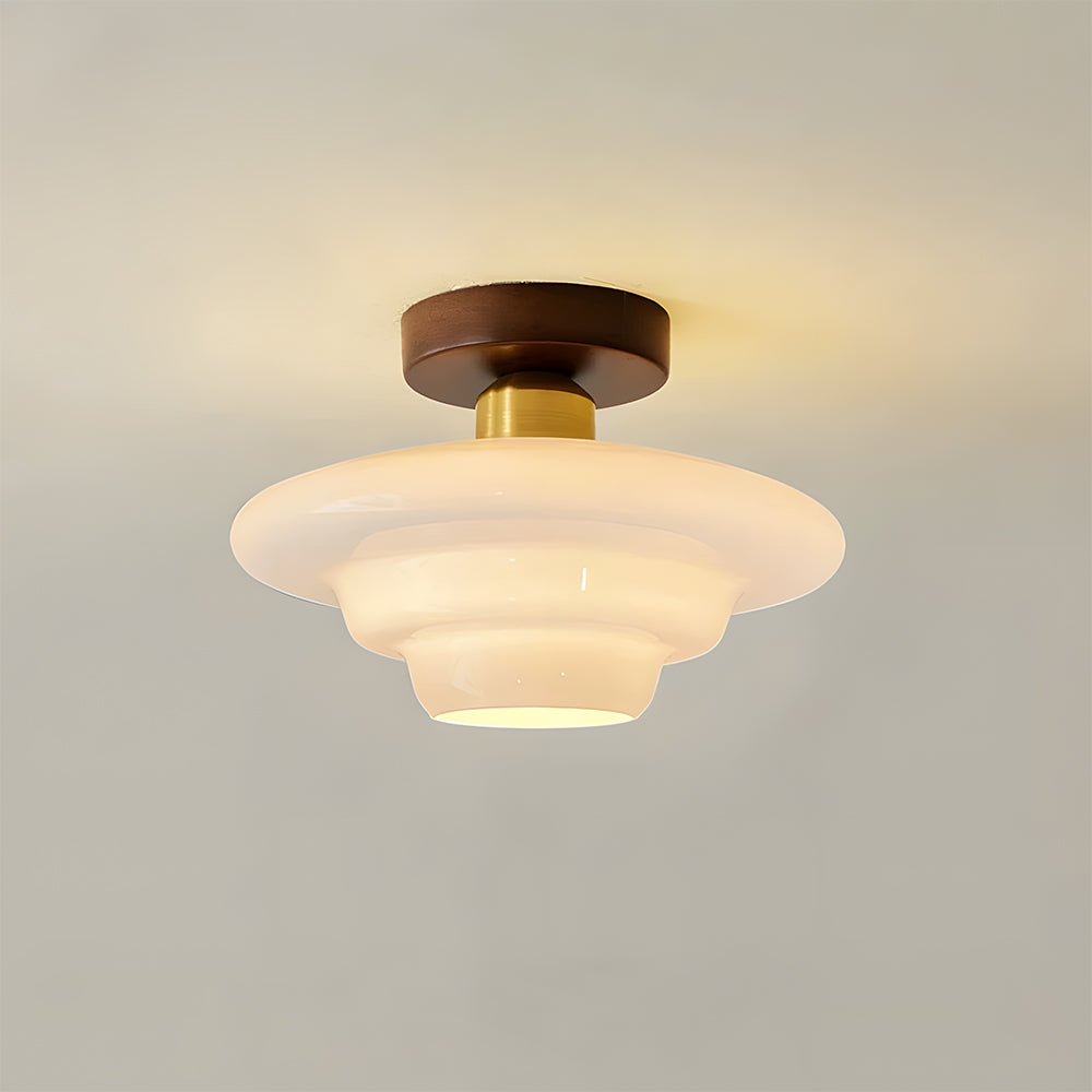 Odior Scandinavische glazen plafondlamp