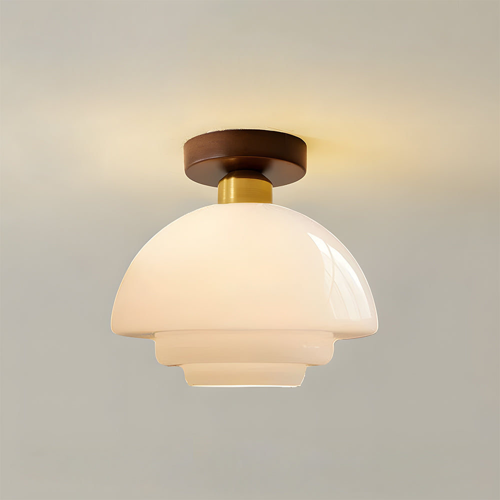 Odior Scandinavische glazen plafondlamp