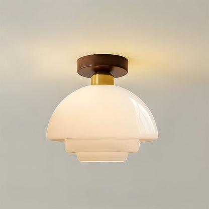 Odior Scandinavische glazen plafondlamp