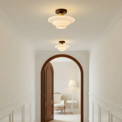 Odior Scandinavische glazen plafondlamp