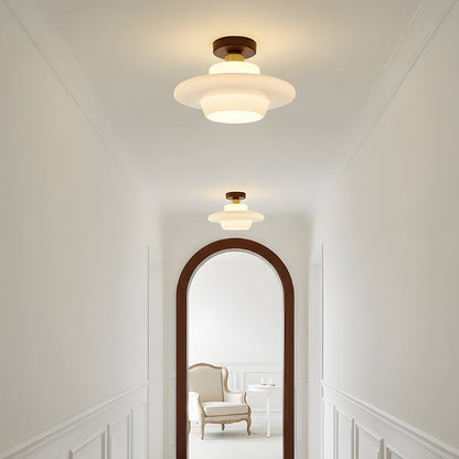 Odior Scandinavische glazen plafondlamp