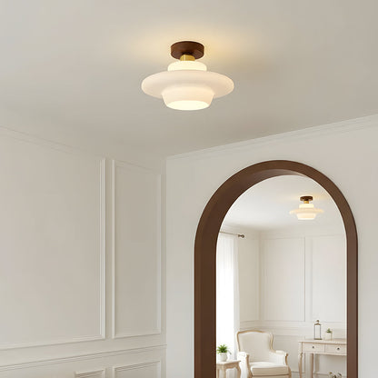 Odior Scandinavische glazen plafondlamp