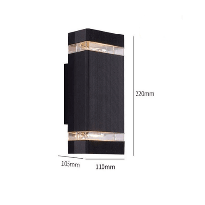 EXTERA moderne waterdichte buitenwandlamp