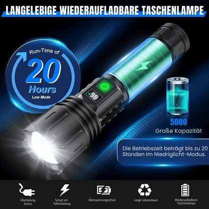 UltraBeam oplaadbare led-zaklamp