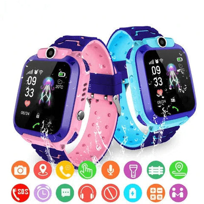 Waterdichte kindersmartwatch met LPS-tracking