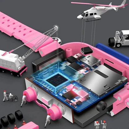 Waterdichte kindersmartwatch met LPS-tracking