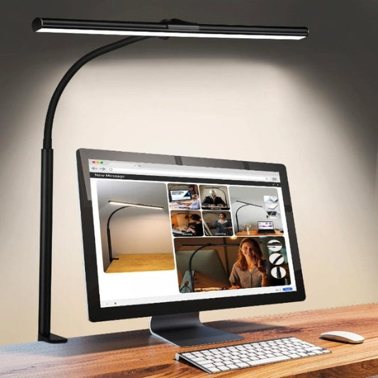 Taskbright flexibele zwanenhals led-bureaulamp
