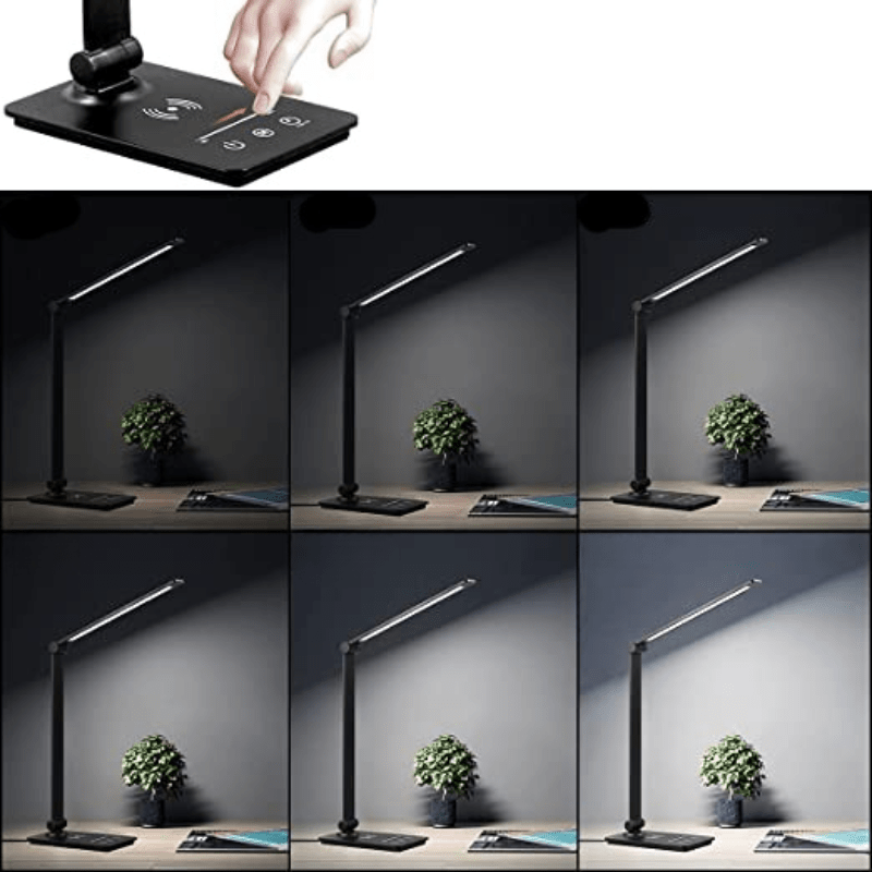 ARCALITE LED-bureaulamp met draadloos opladen