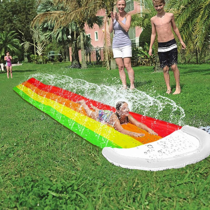 Lange Opblaasbare Waterglijbaan
