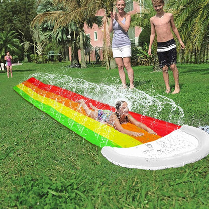 Lange Opblaasbare Waterglijbaan