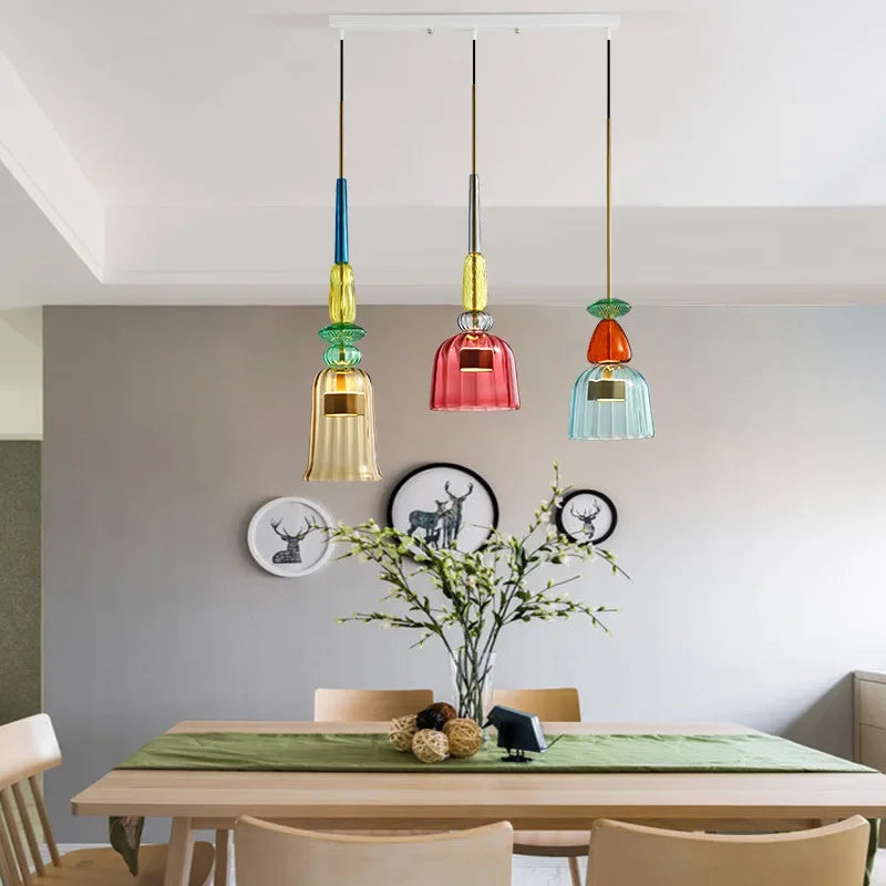 Kleurrijke Verstelbare Hanglamp