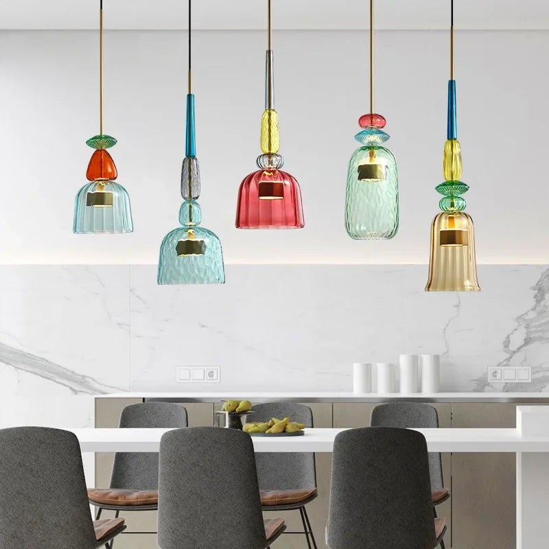 Kleurrijke Verstelbare Hanglamp