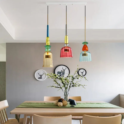 SMD Living Macaron glazen hanglamp