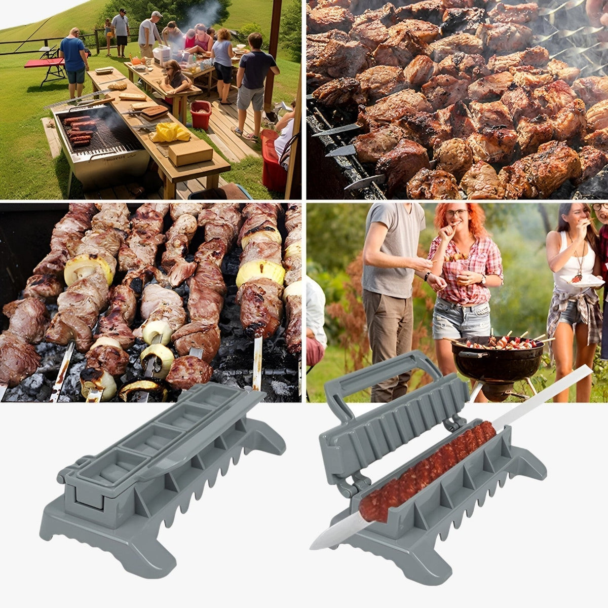 Navando universele BBQ kebabmaker