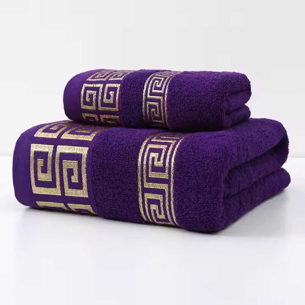 Luxe Terry katoenen handdoekenset