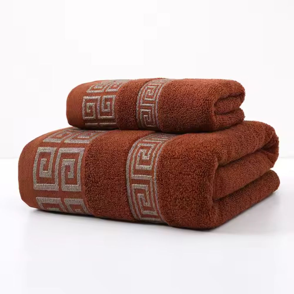 Luxe Terry katoenen handdoekenset