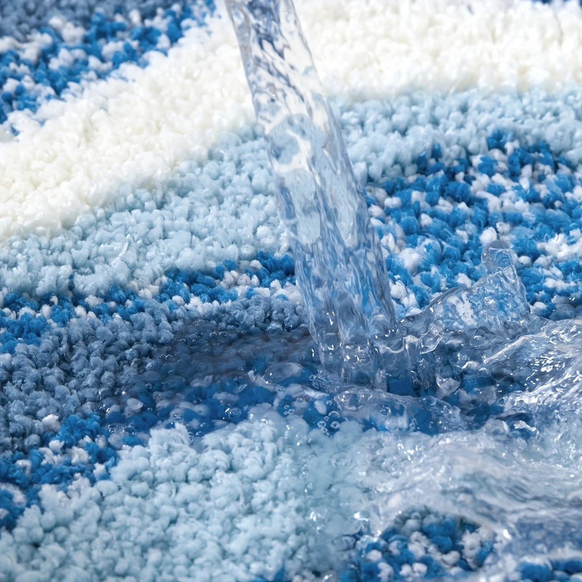 Luchtig geweven absorberende microvezel badmat