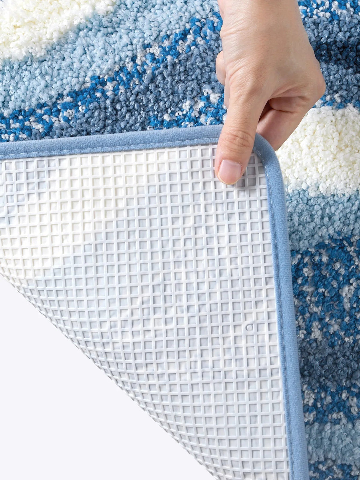 Luchtig geweven absorberende microvezel badmat