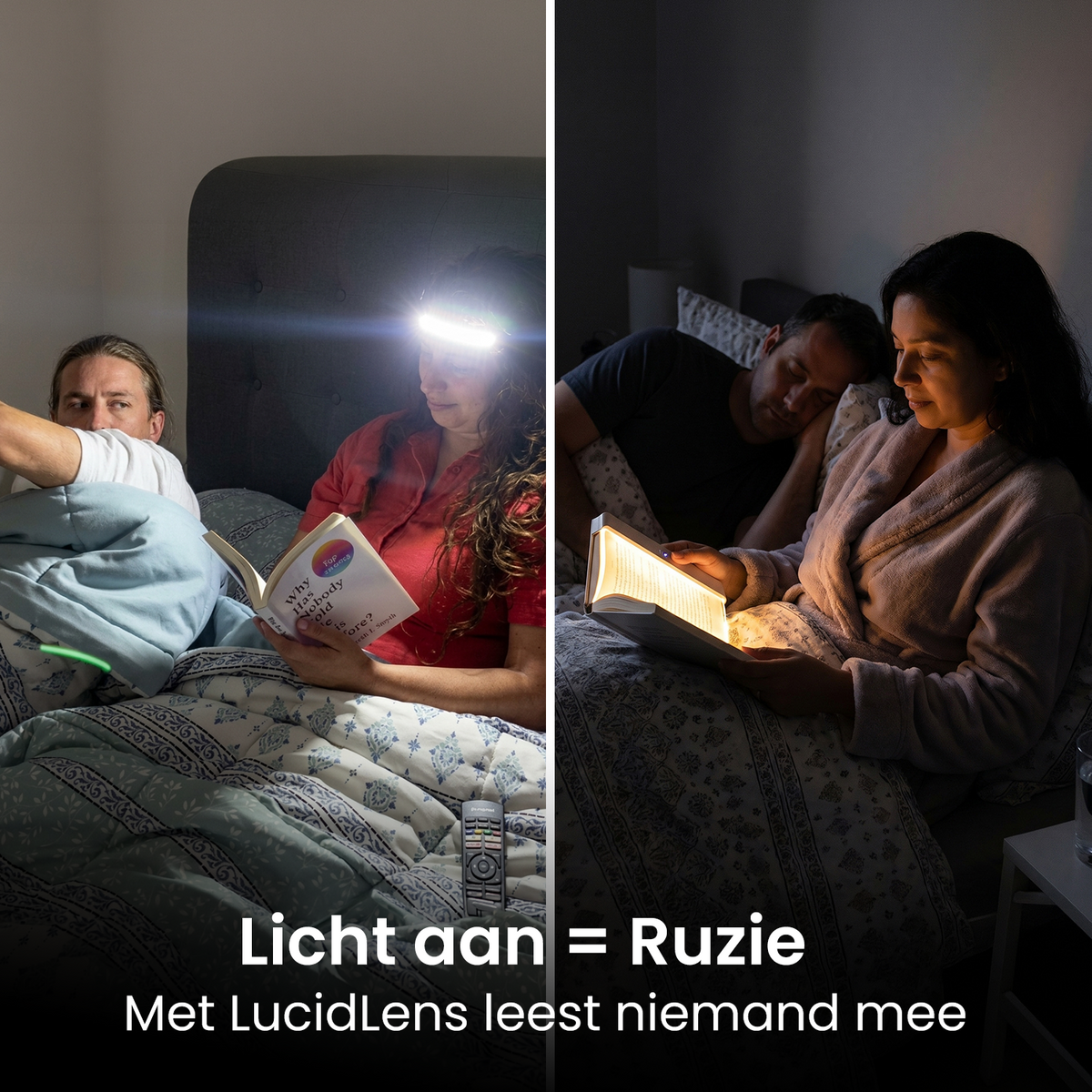 LucidLens oplaadbare leeslamp