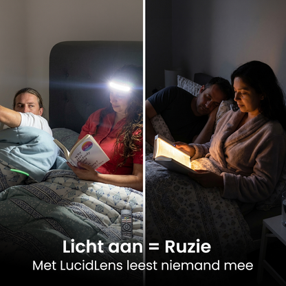 LucidLens oplaadbare leeslamp