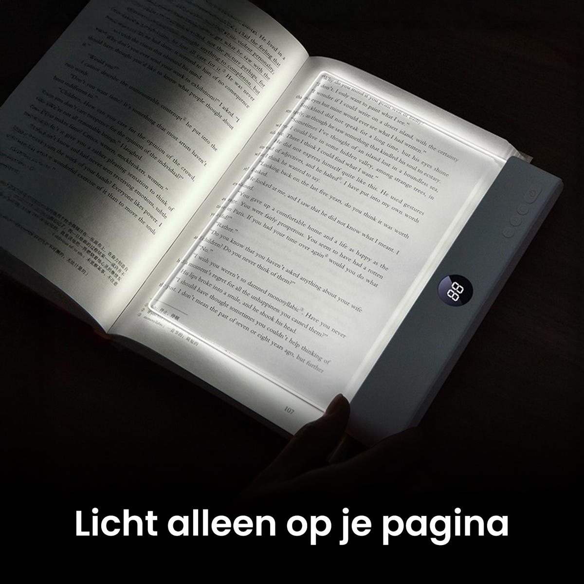 LucidLens oplaadbare leeslamp