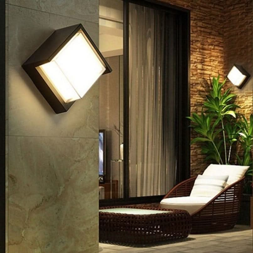 Solvion moderne led-buitenwandlamp