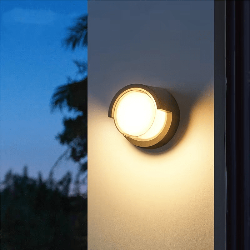 Solvion moderne led-buitenwandlamp