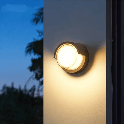 Solvion moderne led-buitenwandlamp