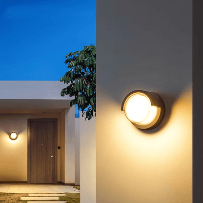 Solvion moderne led-buitenwandlamp