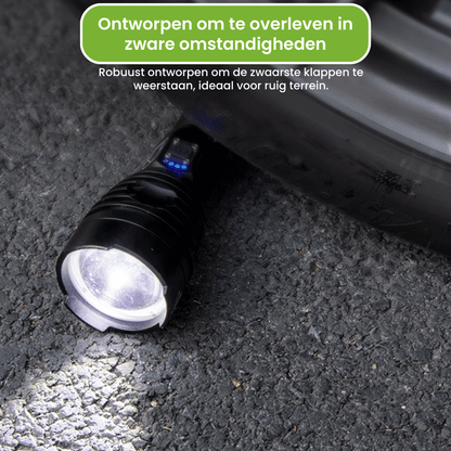 LumiFlash oplaadbare LED zaklamp