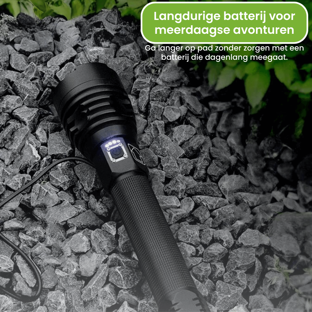 LumiFlash oplaadbare LED zaklamp