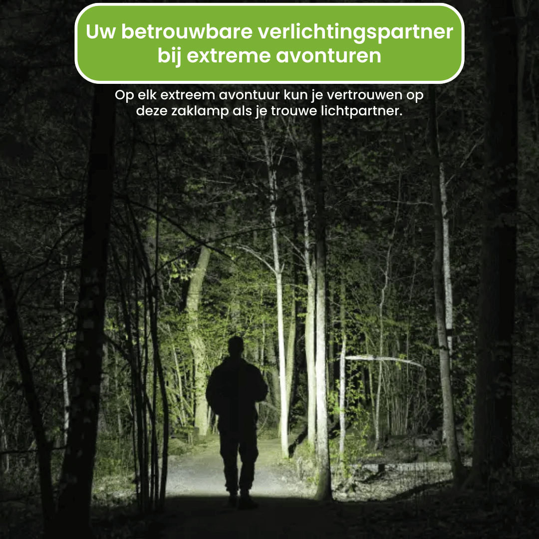LumiFlash super heldere zaklamp