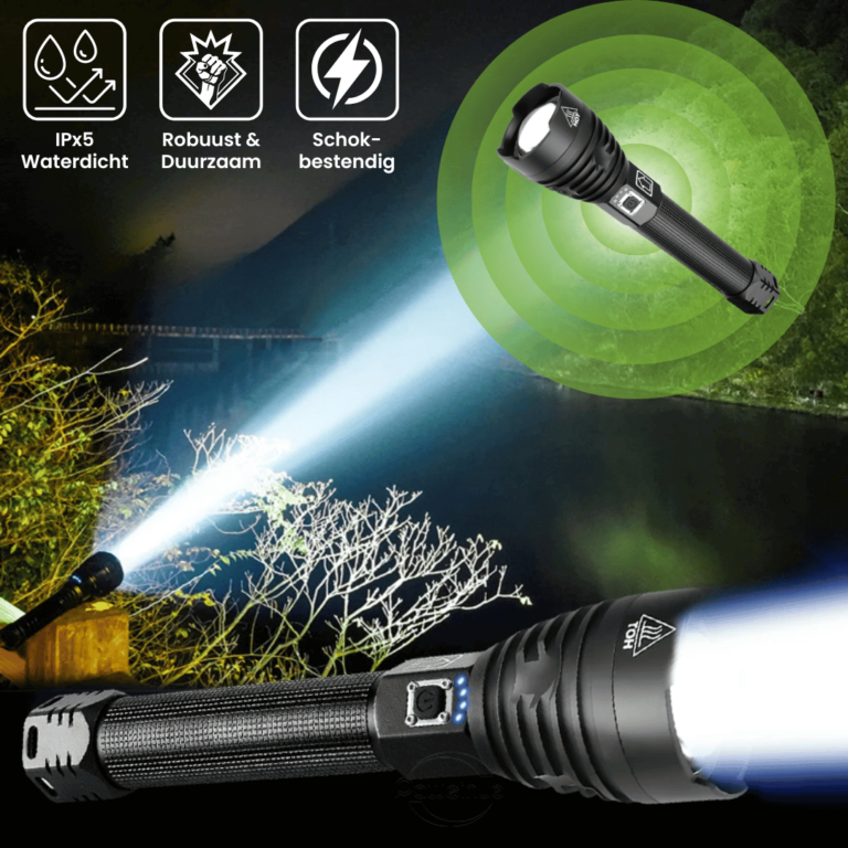 LumiFlash super heldere zaklamp