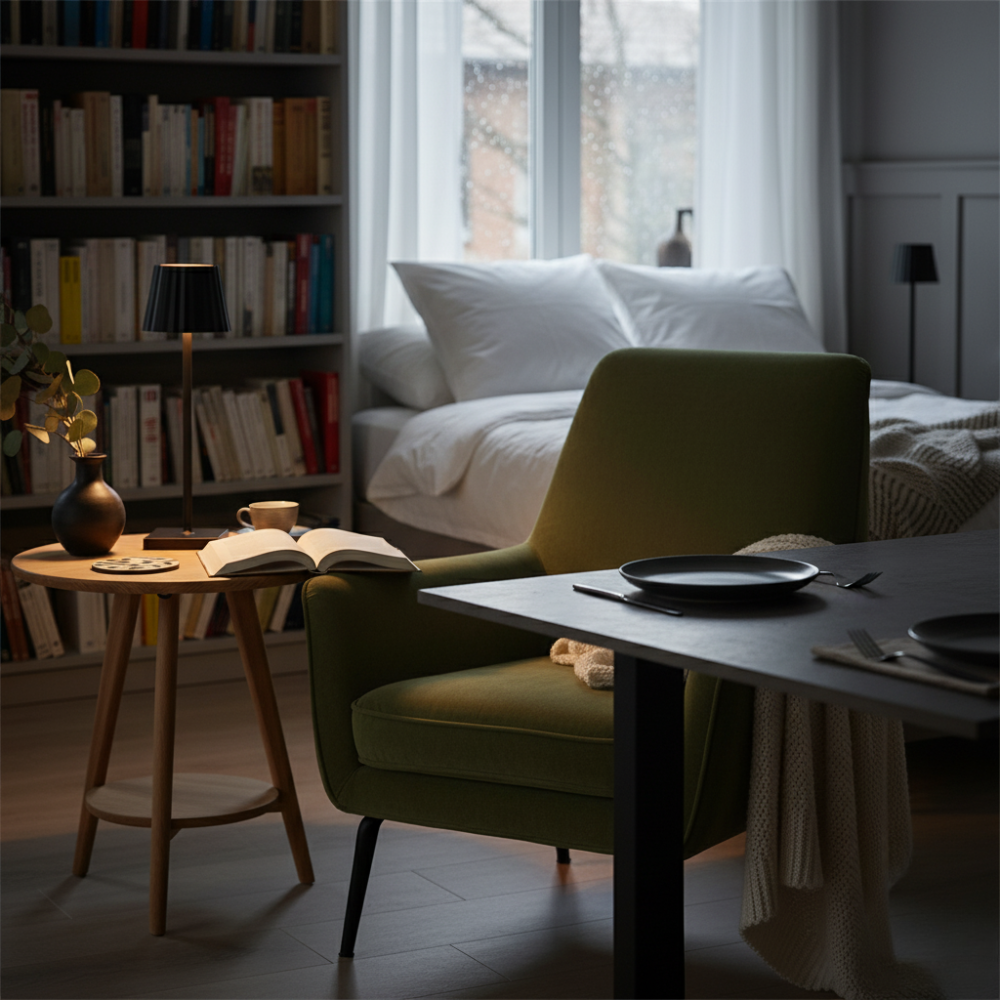 Draadloze oplaadbare LED-tafellamp