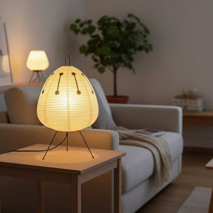 AKARILUX rijstpapieren tafellamp