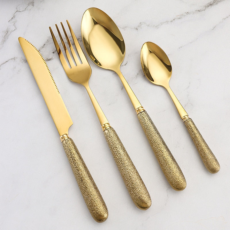 Titanium bistro bestekset 24-delig
