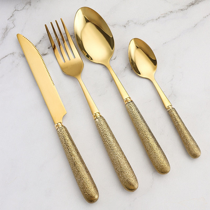 Titanium bistro bestekset 24-delig