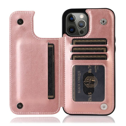 LederWallet luxe lederen smartphonehoesje