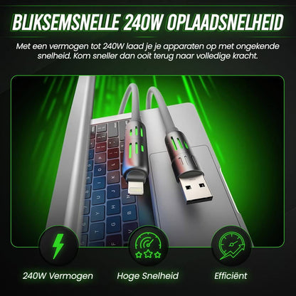 LynxCharge 4-in-1 USB Kabel