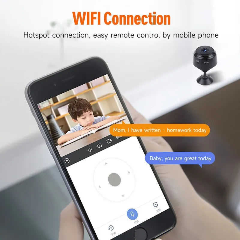 SensorCam slimme WiFi beveiligingscamera