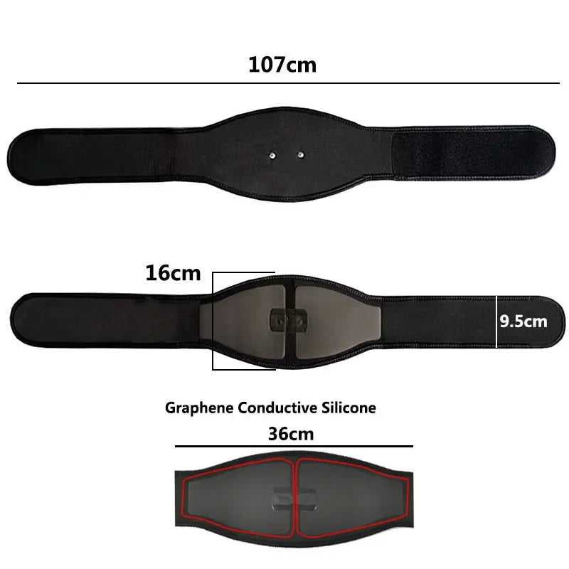 Abs Belt EMS buikspiertrainer